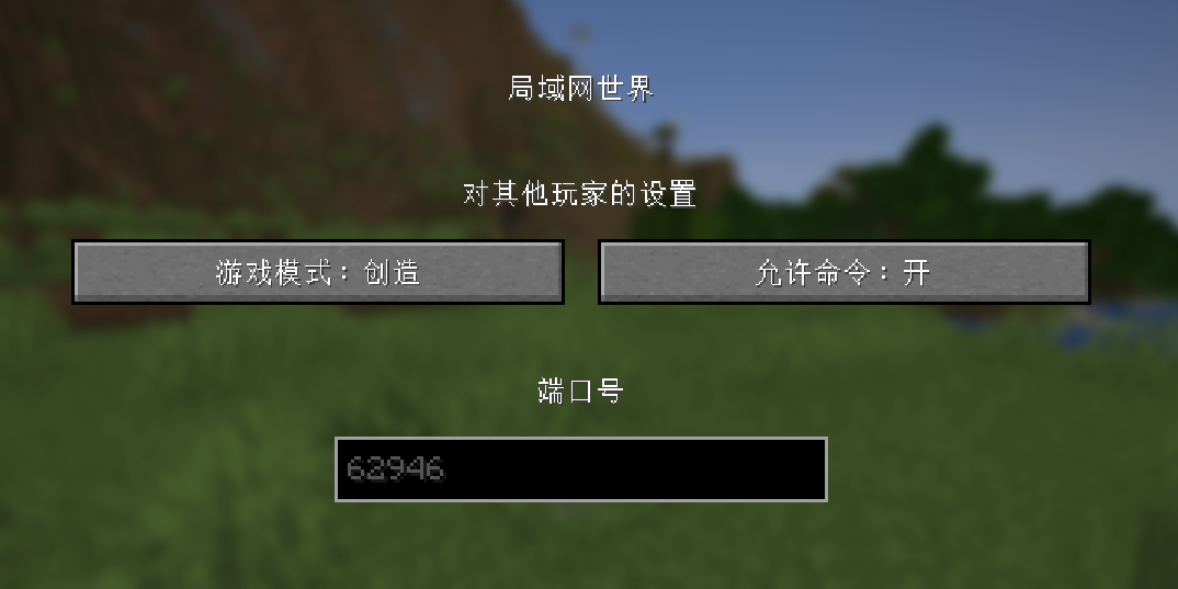 局域网世界界面